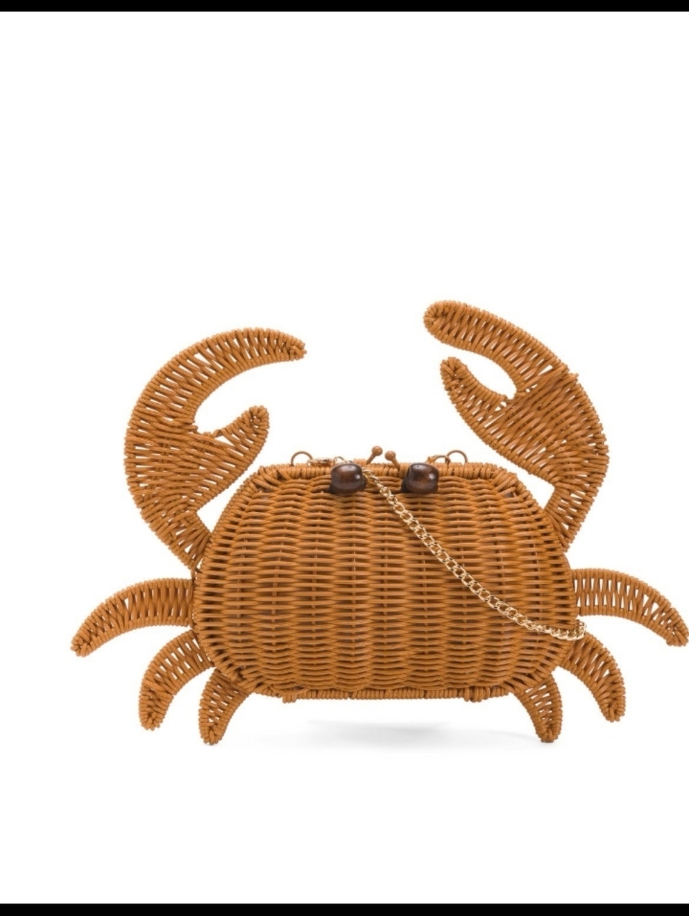 Tommy Bahama Wicker Crab Bag